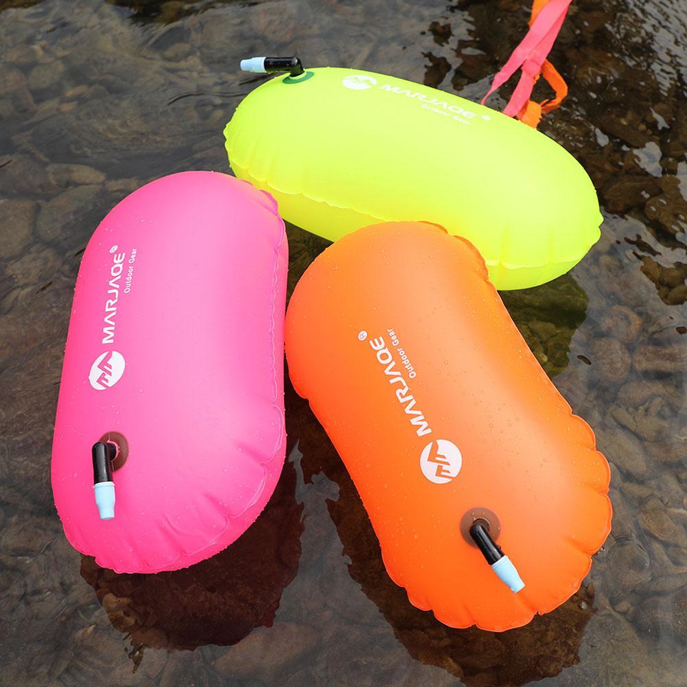 PVC การมองเห็นสูงเปิดน้ําว่ายน - Swim Buoy Open Water บทวิจารณ์และราคา