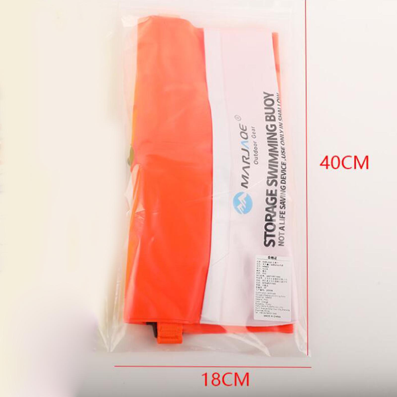 ถุงลอยน้ำแบบเป่าลม 20 ลิตร วัส - Swim Buoy Open Water บทวิจารณ์และราคา