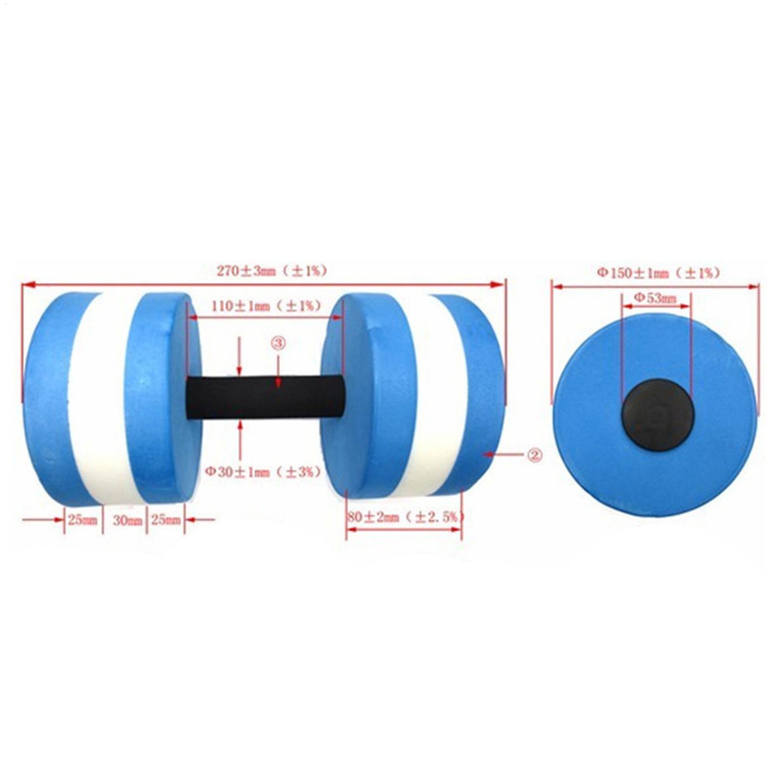 1/2pcs EVA Water Dumbbell สระว - Aquatic Sports Equipment บทวิจารณ์และราคา