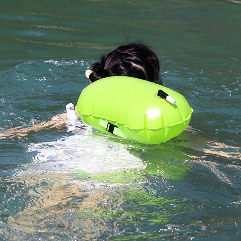 ทุ่นลอยน้ำแบบเป่าลม FSTE สำหรั - Swim Buoy Open Water บทวิจารณ์และราคา