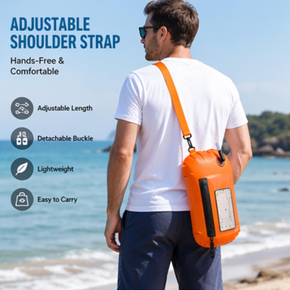 ถุงกันน้ำแบบใหม่สำหรับว่ายน้ำ  - Swim Buoy Open Water บทวิจารณ์และราคา